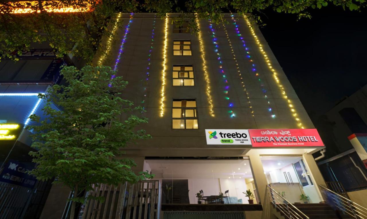 Hotel Treebo Trend Tierra Woods Hbr Bangalore Exterior foto